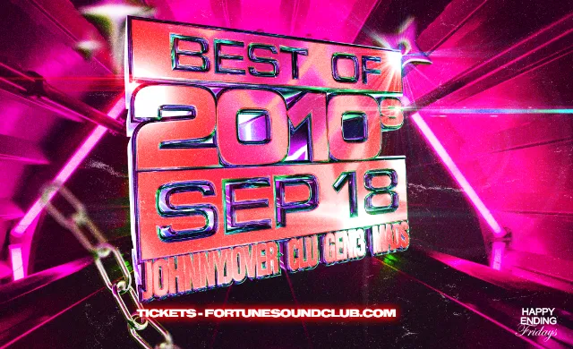 Best of 2010's at Happy Ending Fridays