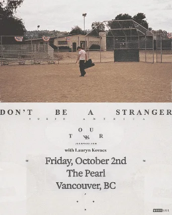 Event artwork: JOON with Lauryn Kovacs — The Pearl — Vancouver — 2 October 2026