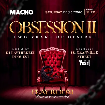 OBSESSION II — TWO YEARS OF DESIRE