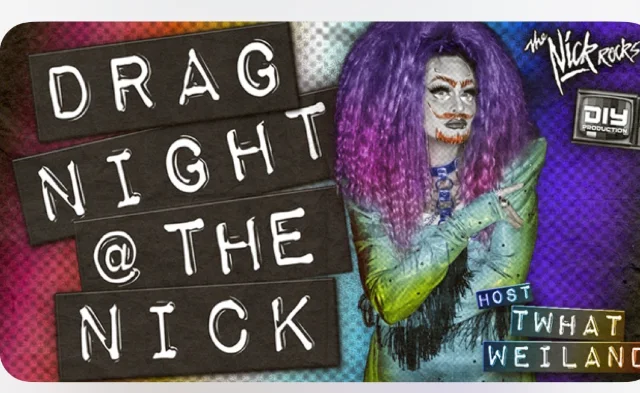 Event artwork: Drag Night at The Nick — The Nick — Birmingham — 21 November 2026