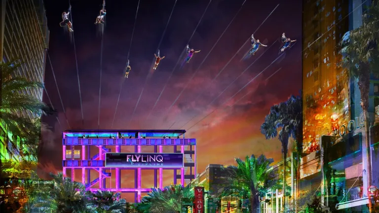 Fly LINQ Zipline at THE LINQ