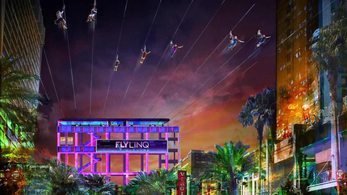 Fly LINQ Zipline at THE LINQ
