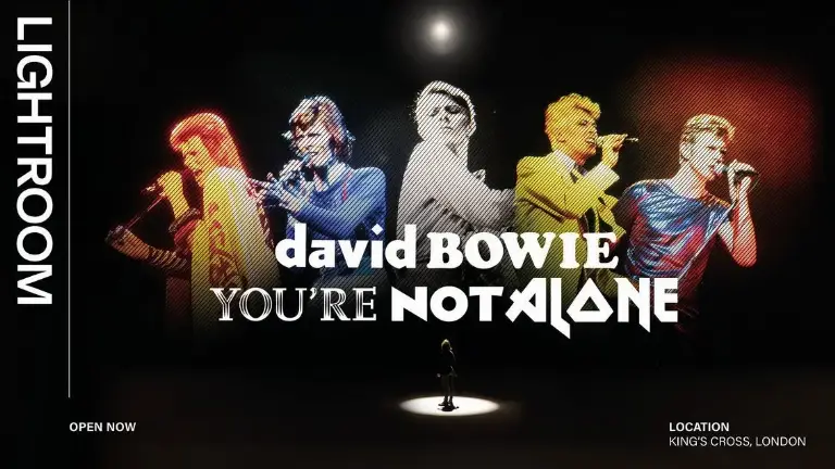 Event artwork: David Bowie: You're Not Alone — The Lightroom — London — 17 October 2026