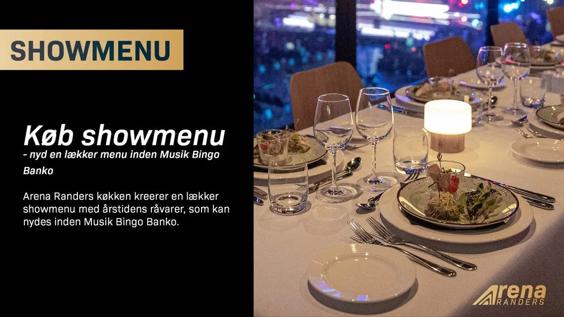 Showmenu – Musik Bingo Banko