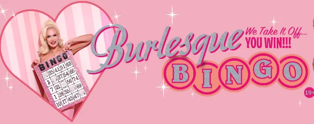 Event artwork: Frisque Femme Productions presents The Original Burlesque Bingo in Ottawa! — The Joint at Hard Rock Hotel and Casino Ottawa — Gloucester — 21 November 2026