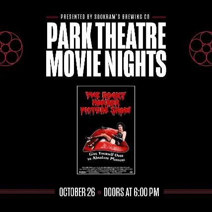 Event artwork: Sookram's Feature Night - Rocky Horror Picture Show — The Park Theatre — Winnipeg — 19 October 2026