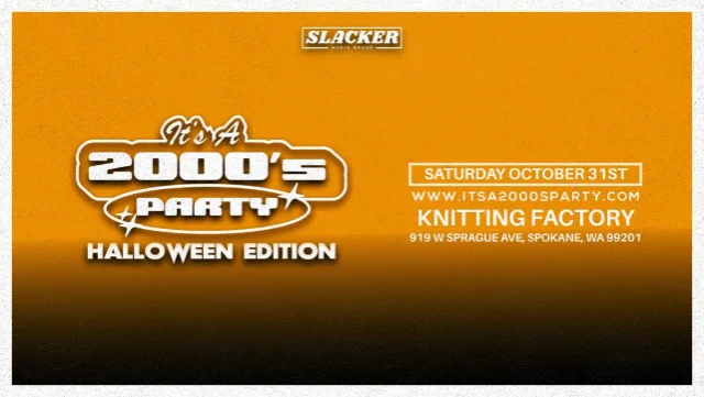 It's A 2000s (Halloween) Party: Spokane (10/31)