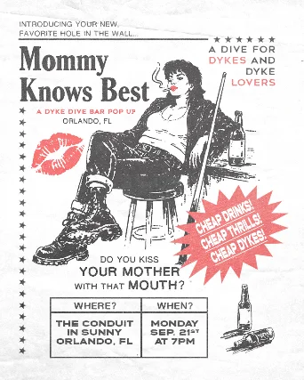 Mommy Knows Best: A Dyke Dive Bar Pop Up