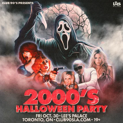 Event artwork: 2000's Night — Lee's Palace — Toronto — 30 October 2026