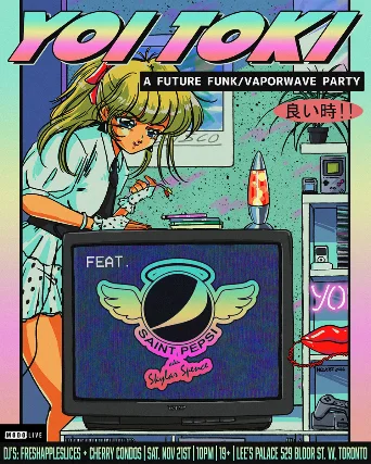 Yoi Toki - A Future Funk/Vaporwave Party feat. Saint Pepsi