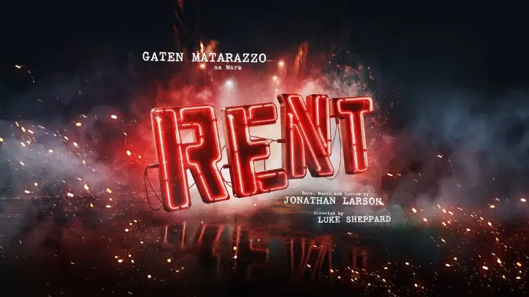 Event artwork: RENT — Tom Stoppard Theatre — London — 13 January 2027