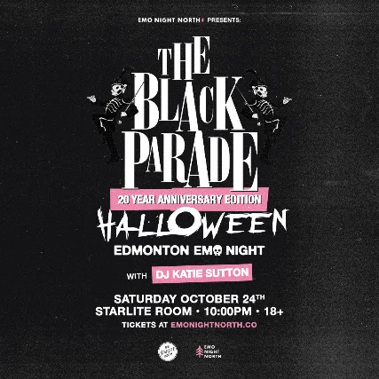 The Black Parade Halloween Emo Night Edmonton