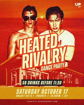 Heated Rivalry Dance Party Toronto at Sneaky Dee's - Oct 17 2026