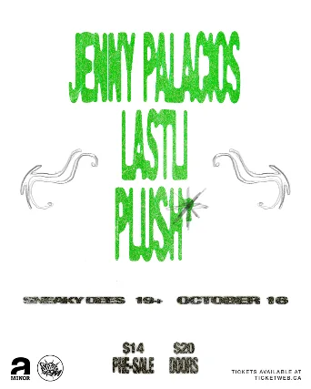 Jenny Palacios w/ Lastli & Plush