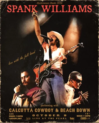 Halloween Bash ft. Spank Williams + Calcutta Cowboy + Beach Bow