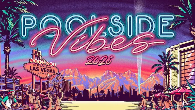 Event artwork: Poolside Vibes 2DAY Pass — The Sandbar at Red Rock Casino Resort & Spa — Las Vegas — 10 October 2026