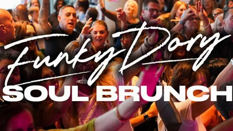 Event artwork: Funky Dory Soul Brunch — Soul Mama Islington — London — 3 October 2026