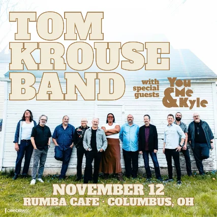 Event artwork: Tom Krouse Band w/ You Me and Kyle — Rumba Cafe — Columbus — 12 November 2026