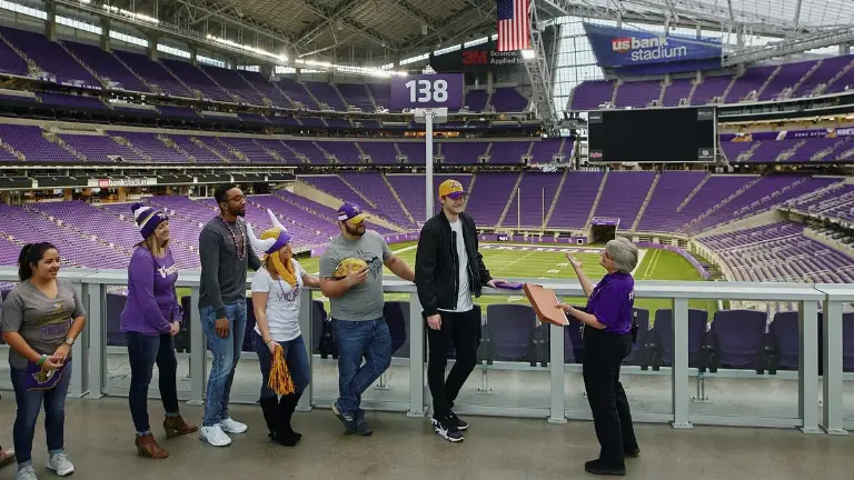 Event artwork: U.S. Bank Stadium Tour — U.S. Bank Stadium Tours — Minneapolis — 9 October 2026