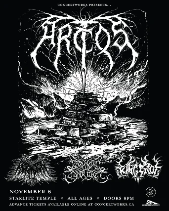 ARCTOS w/ LIMINAL SHROUD, SORGUINAZIA & KINGS ROT